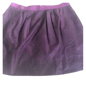 J Crew purple short skirt